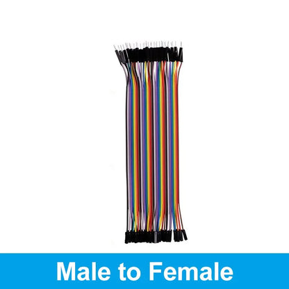 40PIN 20CM Dupont Jumper Wire Cable - Male to Male, Female to Male & Female to Female for Arduino DIY Kit