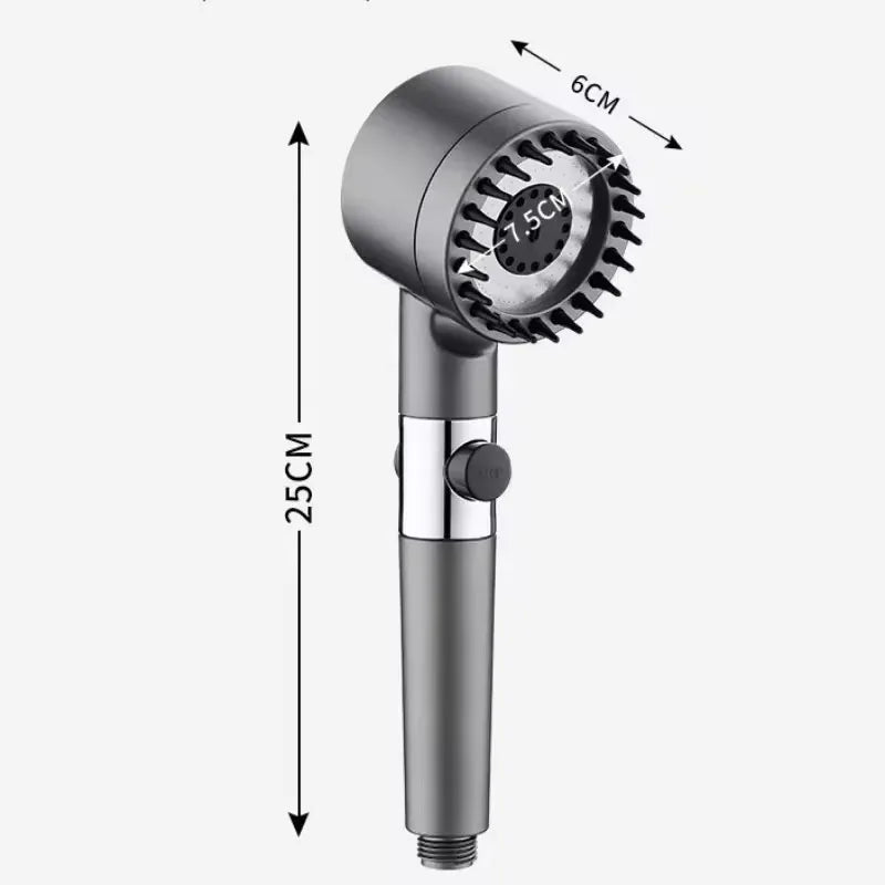Shower Filter with 4 Modes – Head Massage Showerhead Replacement for Shower Knobs & Bathroom Fixtures