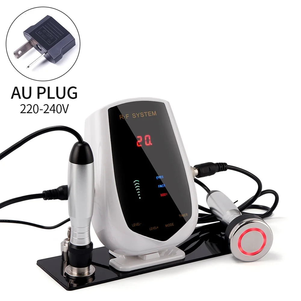 5MHz Radio Frequency RF Lifting Machine – Tripolar RF Facial and Body Device for Skin Tightening, Eye Care, and Neck Wrinkle Removal
