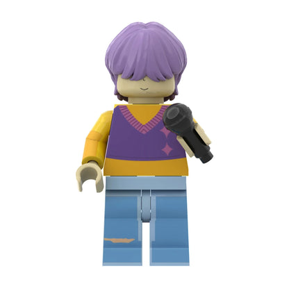 New Kpop Demon Hunters Mini Action Figure – Building Blocks Toy & Desk Decoration Collectible Gift