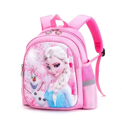 New Cartoon Elsa Kindergarten School Bag - Fashion Frozen 2 Backpack for Boys and Girls, Kids Travel Luggage Bag