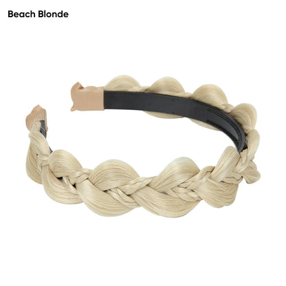 SARLA Synthetic Bohemian Braided Headband – Butterfly Plaited Hairpiece for Women