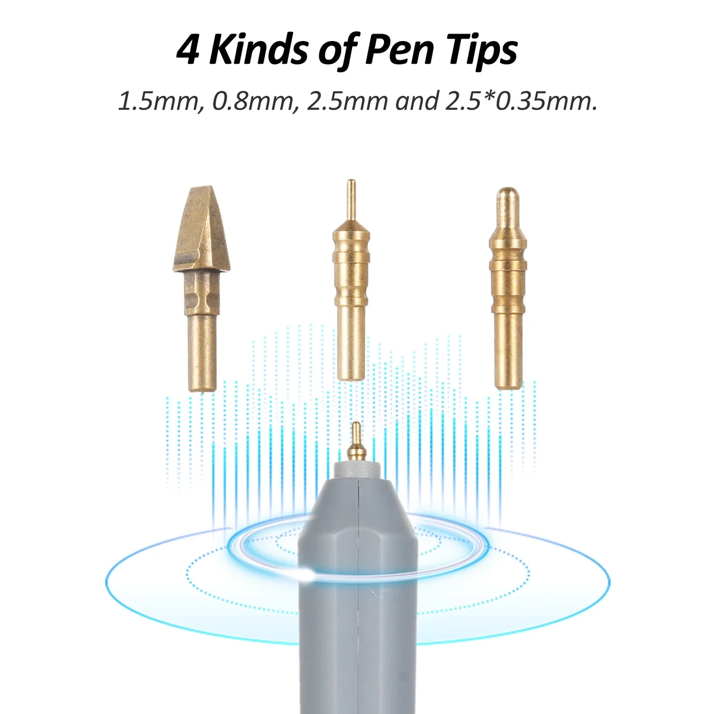 Hot Foil Stamping Pen Set – USB Heated Foil Pen for Scrapbooking with Gold & Silver Foil Rolls