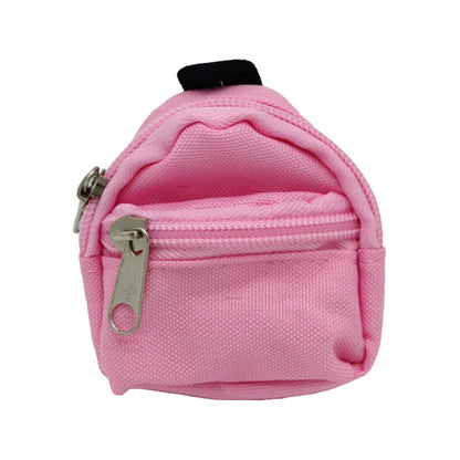 Labubu Doll Canvas Backpack – Cute Simulation Pet Bag for 15–17cm Dolls