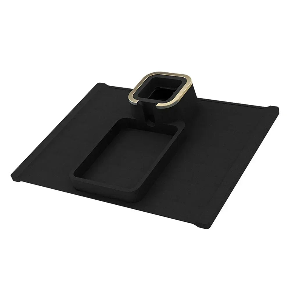 Anti-Slip Cup Holder Sofa Armrest Tray – Silicone Organizer for Recliner, Couch, and Remote Control