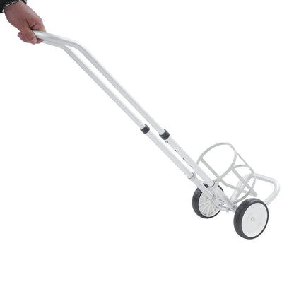 Oxygen Cylinder Cart Dolly with Adjustable Handle – Portable Oxygen Tank Trolley for Easy Transport