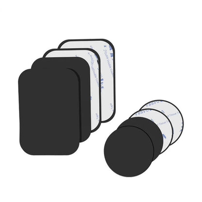 Metal Plate Sticker for Magnetic Phone Holders: Iron Sheet Disk for Magnet Mobile Phone Holder - Compatible with Magnetic Car Phone Stand, 1/3/5PCS