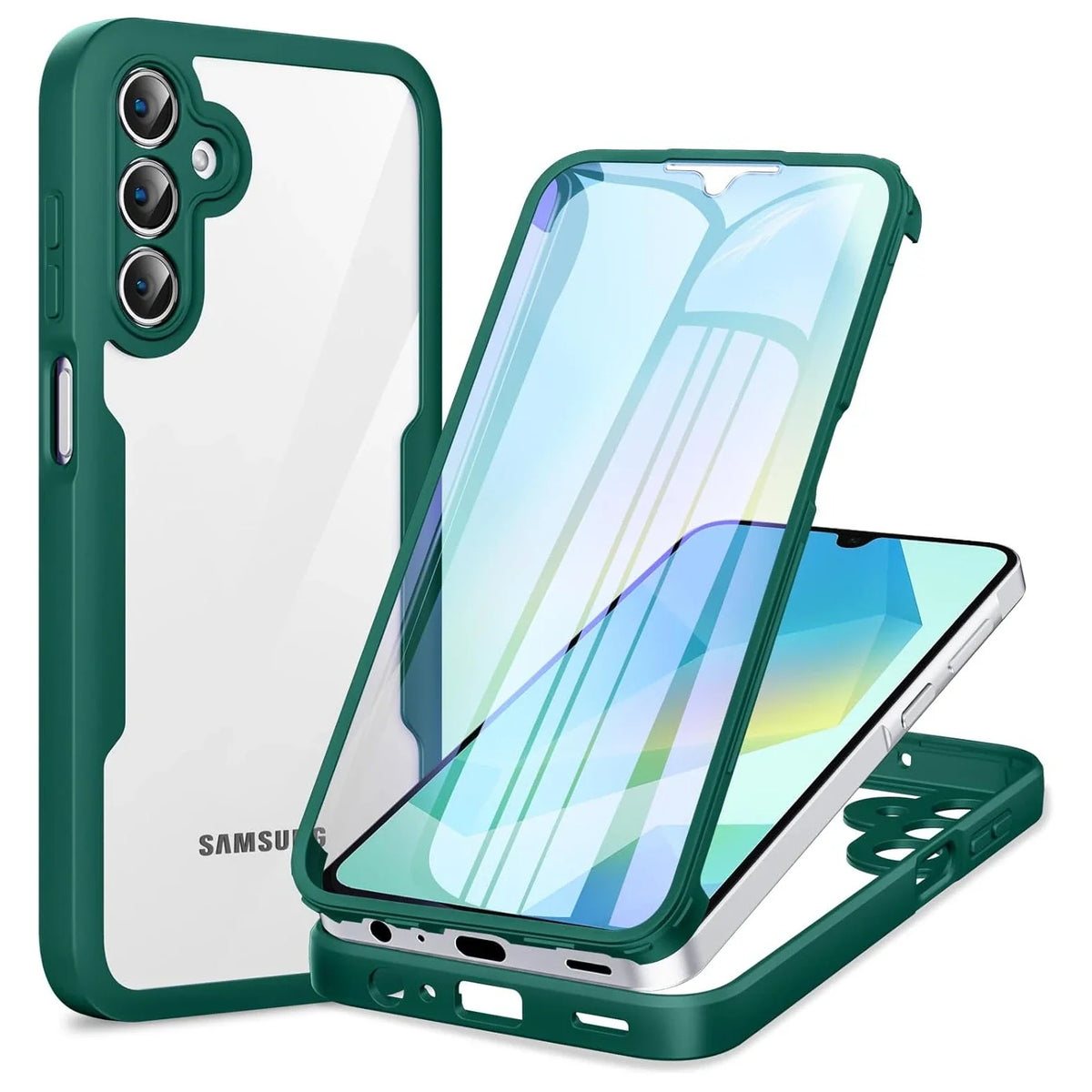Full Body Protective Case for Samsung Galaxy A Series 5G - Rugged Shockproof Phone Cover