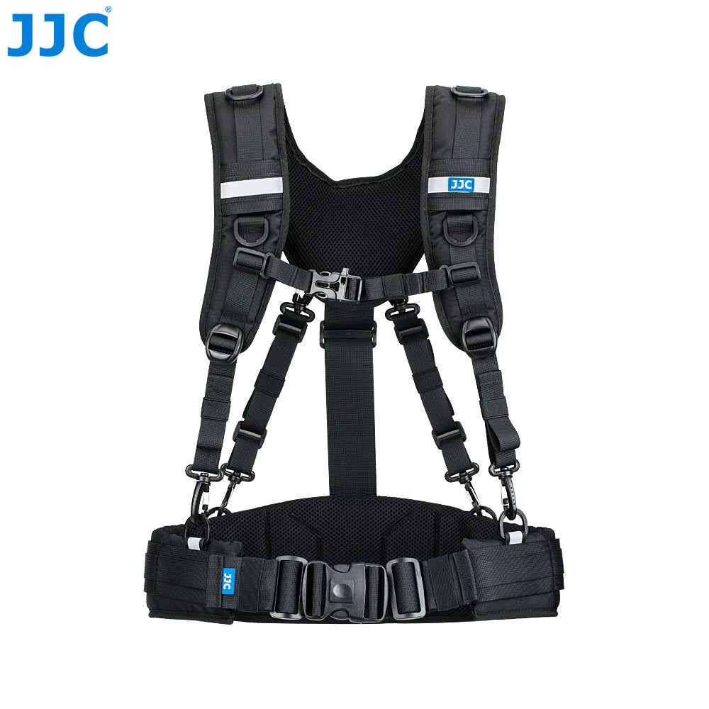 JJC Waterproof Camera Lens Bag — Storage Pouch with Belt for Canon, Nikon, Sony, Fujifilm DSLR