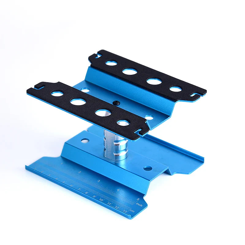 RC Car Tool Lifting Work Stand – 360° Rotating Repair Platform for 1/10 & 1/8 Buggy Crawler Cars