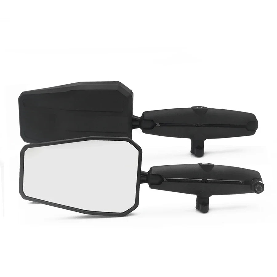Universal Foldable Rear View Mirror for Motorcycles - Easy Installation & Adjustable Design