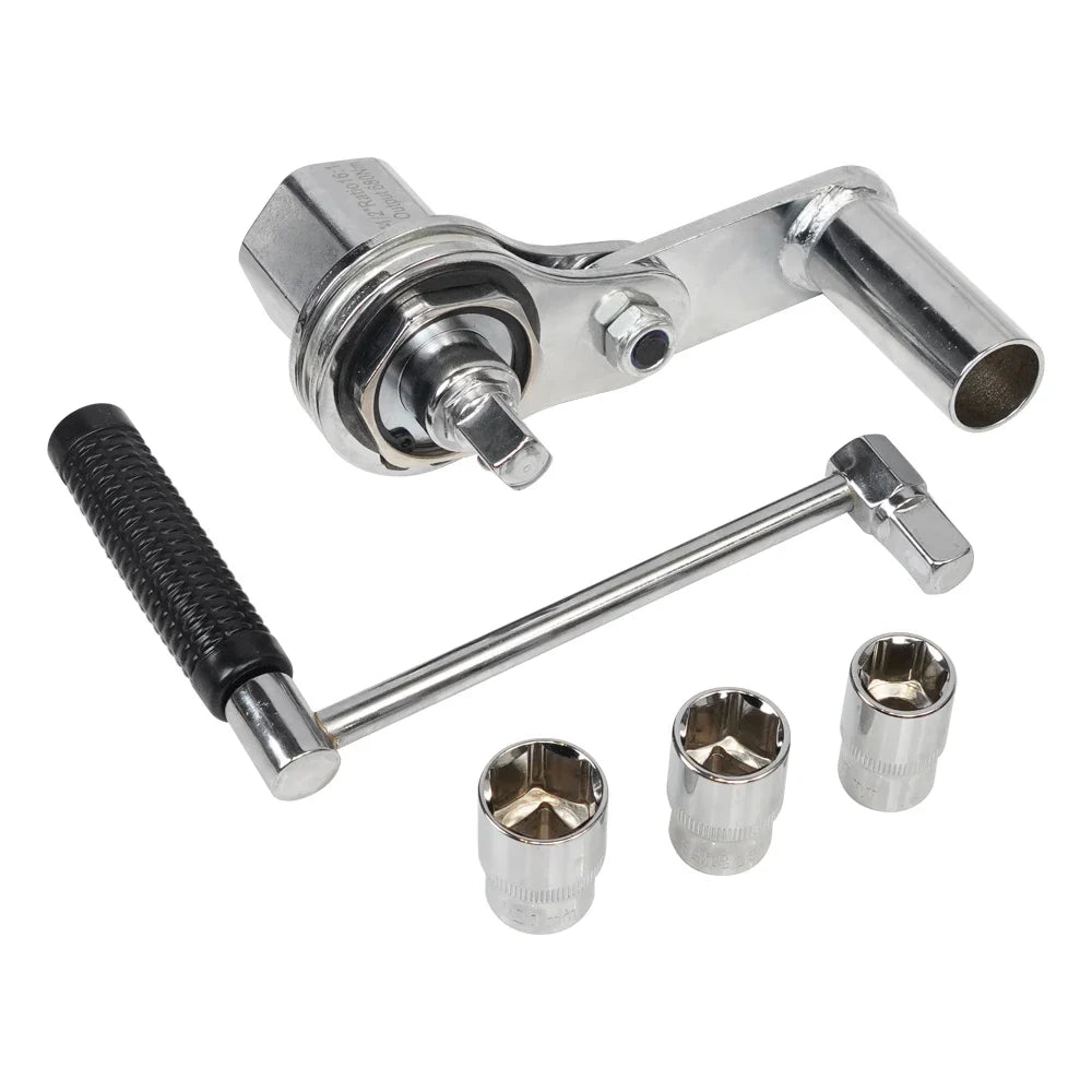 Torque Multiplier Wrench Kit 1/2" – Torsional Lug Nut Remover with 17mm, 19mm, 21mm Sockets