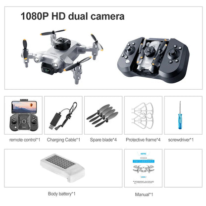 4DRC V30 Mini Drone – 4K/1080P HD Camera FPV RC Quadcopter with 5-Sided Obstacle Avoidance, Toy Gift Helicopter