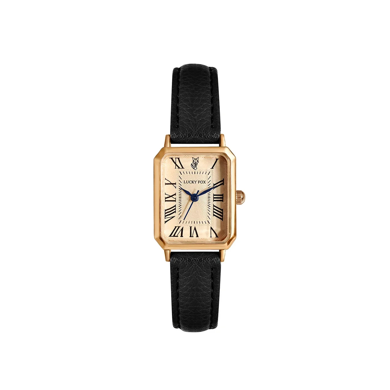 Retro Digital Square Dial Watch - Fashionable Quartz Leather Strap Wristwatch For Women Gift Casual Style