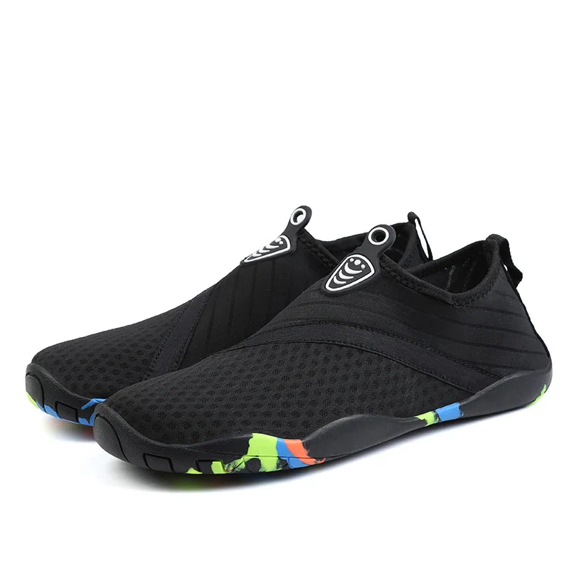 Unisex Quick-Dry Aqua Shoes – Breathable Water Sneakers for Swimming, Beach, and Outdoor Upstream Activities (Sizes 35-45)