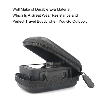 Silicone Camera Lens Dust Cover for DJI Osmo Action 4/5 Pro – Non-Slip Lens Protector with Tempered Film Accessory