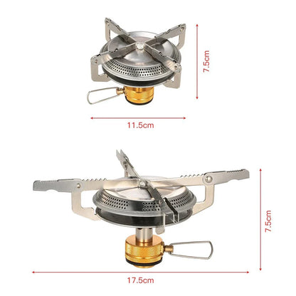 Ultralight Outdoor Camping Gas Stove – Portable Burner for Hiking, Backpacking, Picnic & Cooking