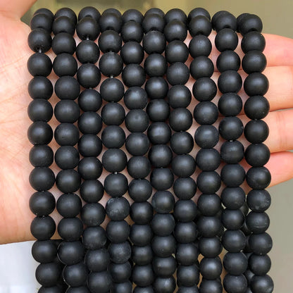Natural Flame Stone Beads - Yooperlite & Fire Sodalite Loose Spacer Beads for DIY Bracelets and Necklaces