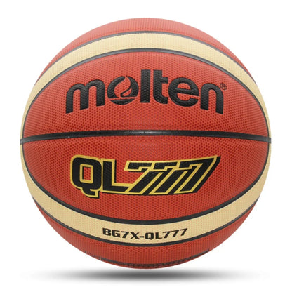 2025 Molten Basketball — Official Size 5/6/7 PU Indoor & Outdoor Ball for Men, Training, Match & Team Games