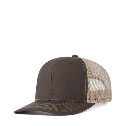 Custom Logo Snapback Hat - Embroidered Mesh Sports Cap for Men & Women, Adjustable Baseball Cap