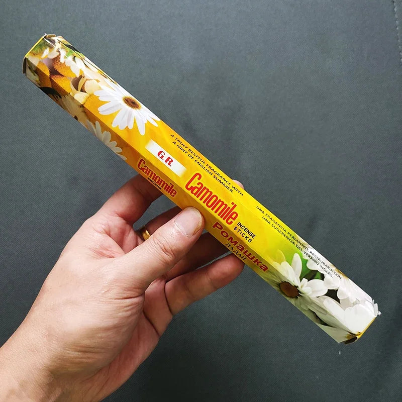 20 Sticks Indian Incense – White Sage, Lavender, Yoga & Sea Breeze Scents for Meditation, Air Purification & Aromatherapy