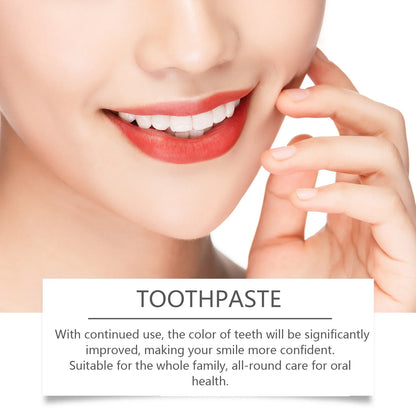 Purple Teeth Whitening Toothpaste – Deep Cleaning, Plaque & Stain Removal, Freshens Breath in 5 Days