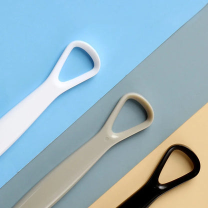 Double-Sided Tongue Scraper for Men | Raspador De Lenguas Tongue Cleaning Brush for Fresh Breath & Oral Hygiene