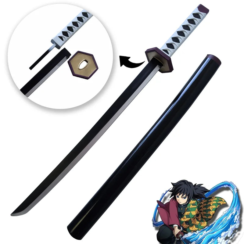 Demon Slayer Katana - 72cm Anime Cosplay Sword | Tomioka Giyuu & Tanjirou Replica