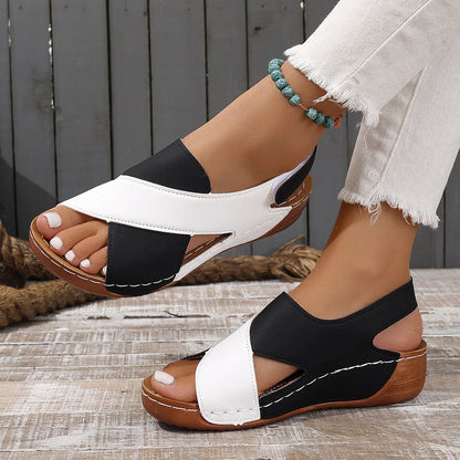 Women’s Summer Wedge Sandals – Casual Plus Size Walking Shoes & Party Footwear for Ladies