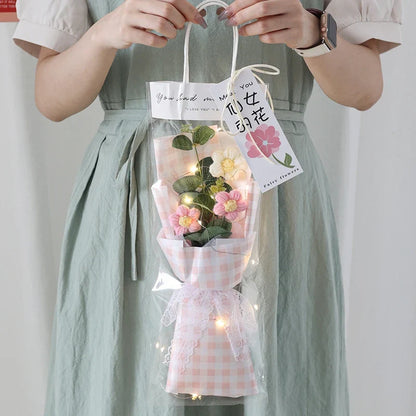Graduation Bouquet 2025 – Crochet & Knitted Artificial Flowers for Wedding, Valentine’s & Special Occasion Gifts