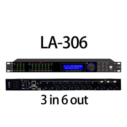 Paulkitson LA Series Digital Audio Processor - 192KHz 64-Bit DSP with FIR Speaker Management System