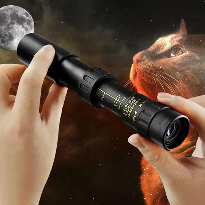 Professional HD 10–300x Zoom Monocular Telescope – Long Range Portable Scope for Outdoor Adventures & Wildlife Viewing