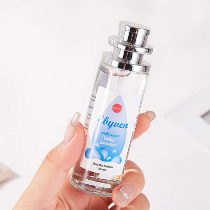 Milk Rice Baby Powder Eau de Parfum 35ml – Long-Lasting Bloom Bedtime Scent, High-Quality Portable Perfume by Israel Tower