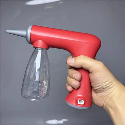 Electric Foam Bubble Perm Machine — Rechargeable Hot & Cold Hair Styling Tool for Salon & Home Use