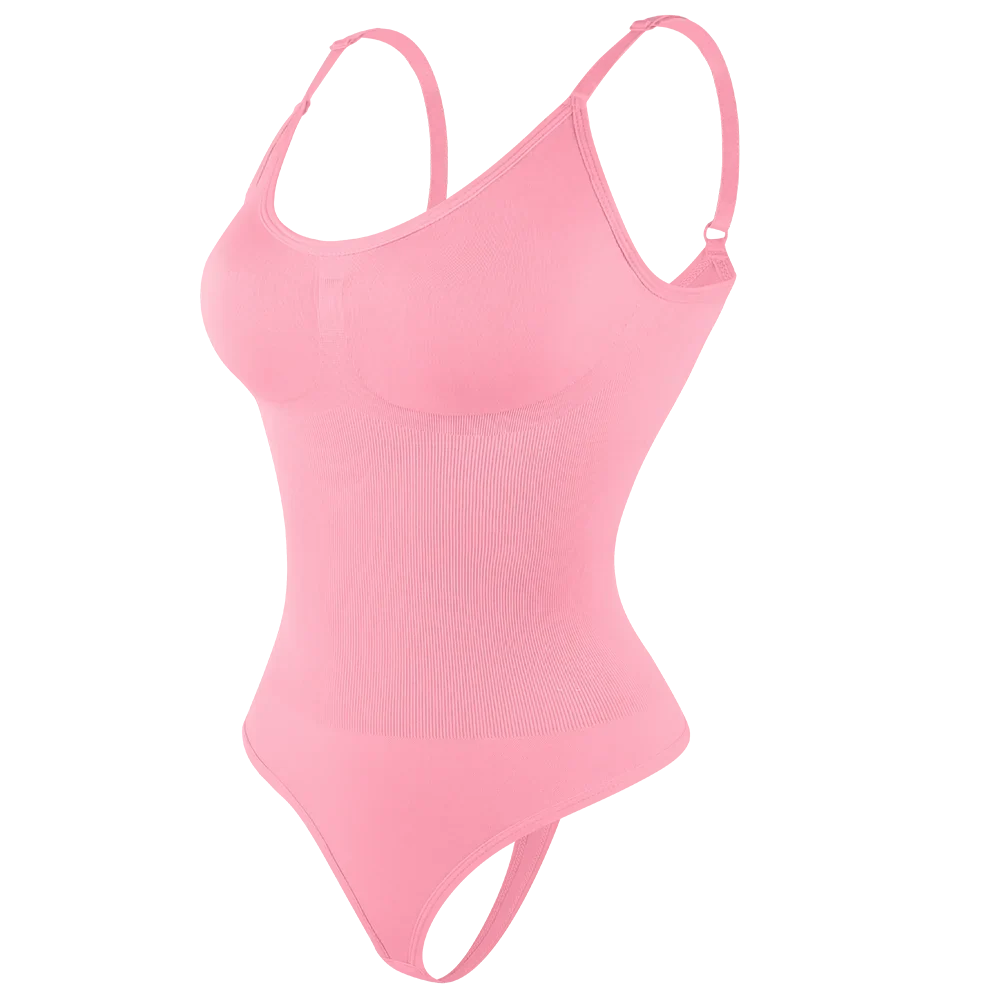 Women’s Tummy Control Shapewear Bodysuit - Butt Lifter Slimming Body Shaper for Invisible Under Dress Wear