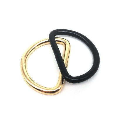 5Pcs Heavy-Duty Metal D-Ring Buckles – Thickened Leather Bag Strap Hardware for Backpack, Purse, Dog Collar & DIY Accessories
