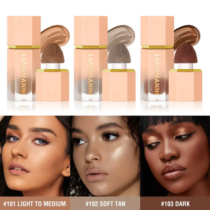 Three-Color Liquid Contour – Enhance Facial Contours for a Sculpted Look