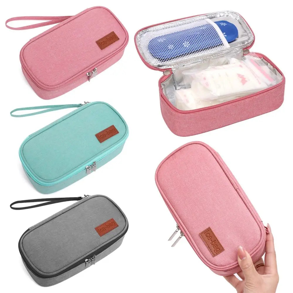 Insulin Cooling Bag for Diabetes – Waterproof Oxford Medical Cooler, Diabetic Pocket Pill Protector & Drug Freezer