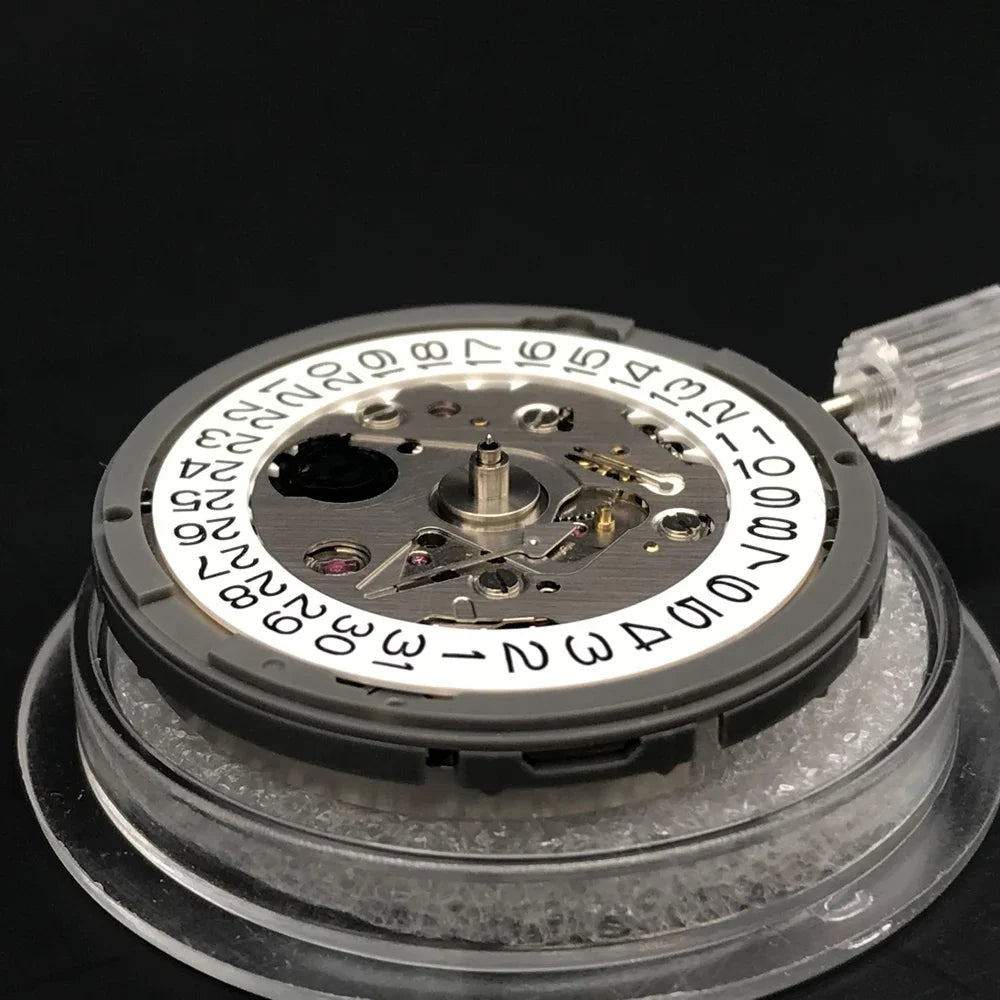 NH35A Premium Automatic Movement – 24 Jewels, White Date Wheel, Self-Winding & High Accuracy Replacement