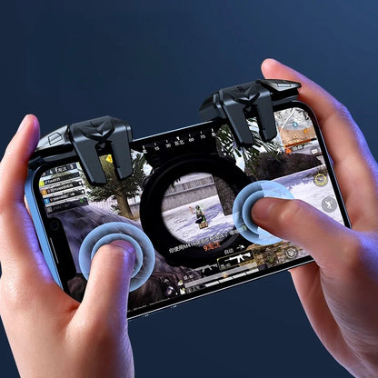 G21 Mobile Game Trigger Gamepad – Ergonomic Retractable Controller with Mechanical Auxiliary Buttons for Mobile Gaming