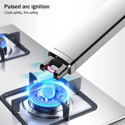 Electric Arc Plasma Lighter – USB Rechargeable Windproof Flameless Candle, Kitchen & Outdoor BBQ Ignition