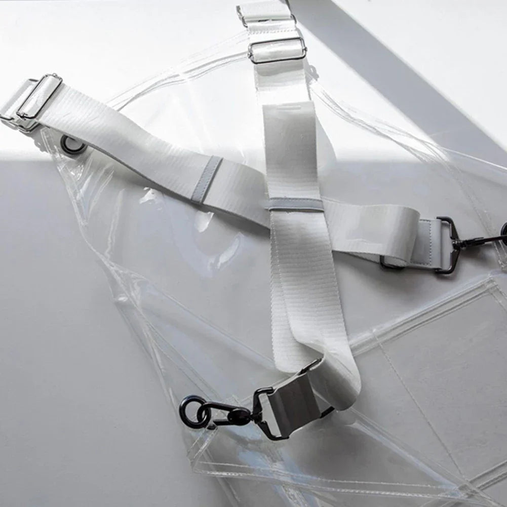 TPU Transparent Apron: Oil-Proof Fashionable Apron for Barber, Chef, Kitchen, Baking, Painting - Men's & Women's Antifouling Work Apron