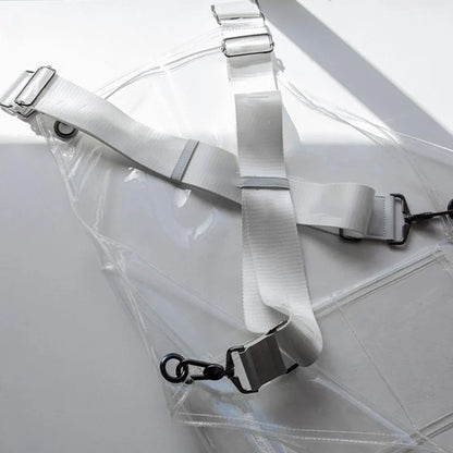 TPU Transparent Apron: Oil-Proof Fashionable Apron for Barber, Chef, Kitchen, Baking, Painting - Men's & Women's Antifouling Work Apron
