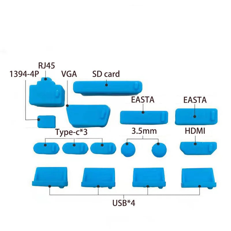 Notebook Anti-Dust Plug: Universal USB Dustproof Stopper for Laptop Computer Interface - Waterproof Cover