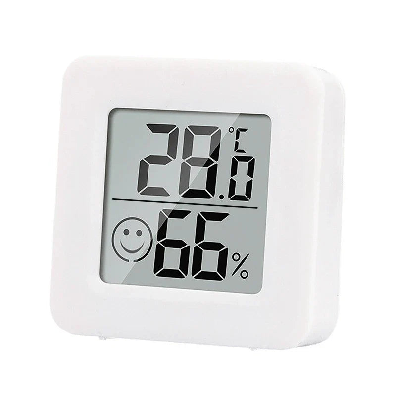 LCD Digital Thermometer Hygrometer - Indoor Temperature & Humidity Monitor Sensor Gauge for Home