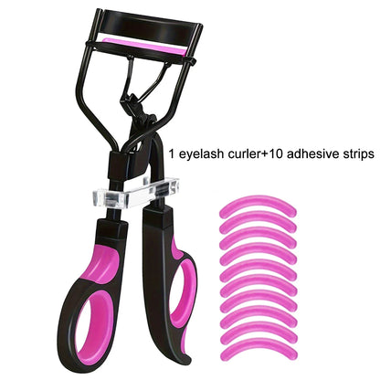 Professional Eyelash Curler with Replacement Pads – Precision Lash Curling Makeup Tool for Women