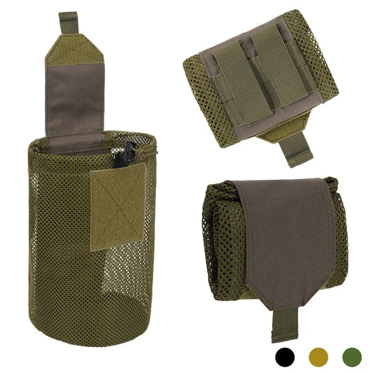 Micro Folding Hunting Bag – Compact Dump Pouch, Mini Foldable Mesh Bag for EDC, Outdoor, Camping and Hiking