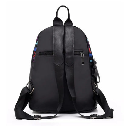 Women's Mini Backpack - Oxford Shoulder Bag for Teenage Girls, Multi-Function Small Bagpack with Phone Pouch