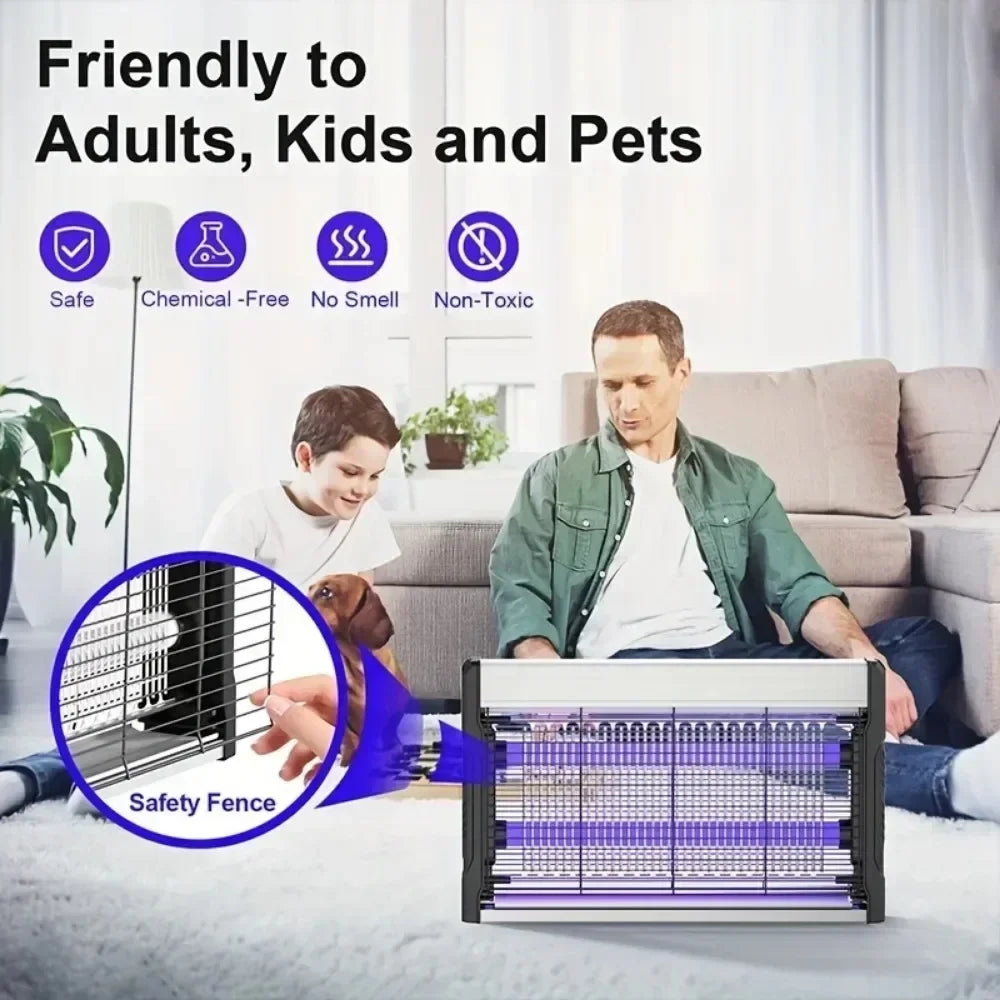 Joyinled UV Mosquito Killer Lamp – Electric Indoor Fly Trap with Hanging Hook for Home, Hotel & Restaurant Insect Control Device