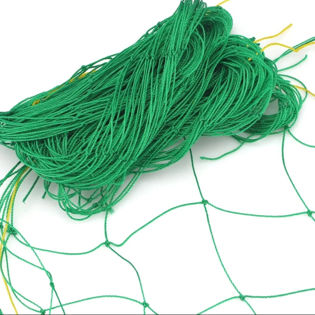 Heavy-Duty Garden Plant Trellis Netting – Square Mesh Polyester Grow Net for Climbing Plants, Vegetables & Vines